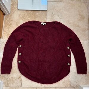 Sezane Deep Red sweater. Size small. Great condition!
